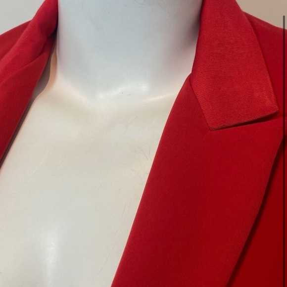 Rag & Bone Vibrant Red Jacket - Picture 6 of 13
